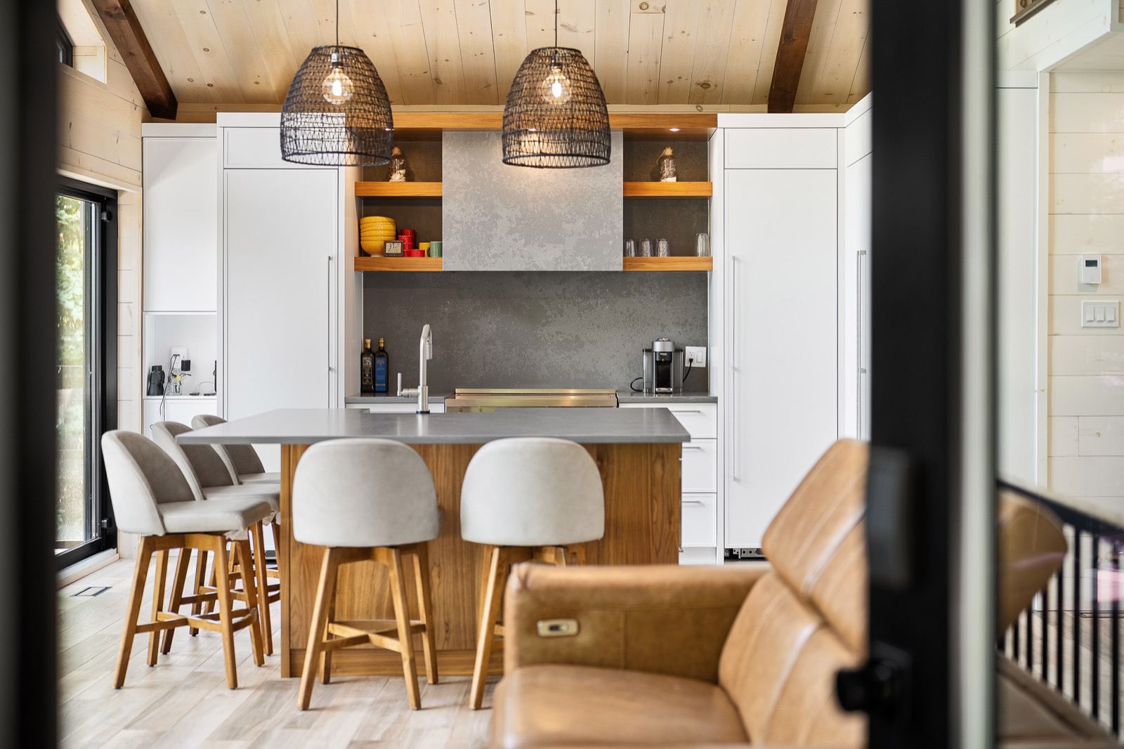 Chalet de lac contemporain au 3861 Chemin Laperrière, image 8