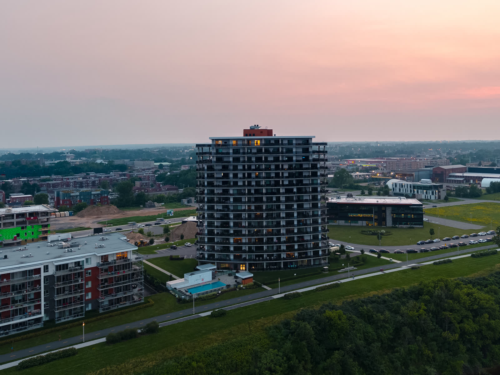 Penthouse au 1400 des Draveurs, Unité 1603