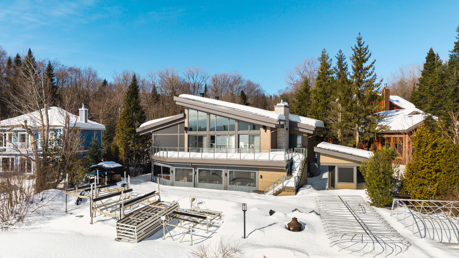 Chalet contemporain au 762 Chemin Thomas-Maher, image 21
